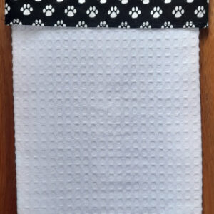 Tea Towel / Dishcloth for kitchen – Self hanging looped over handle – Xmas gift